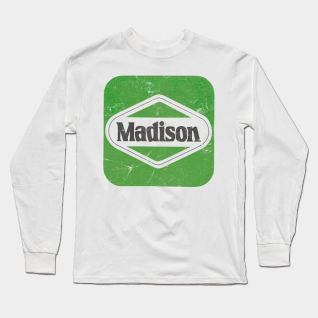 Madison Vintage Brewery Long Sleeve T-Shirt by CultOfRomance